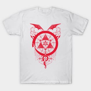 Red Snakes of Alchemy T-Shirt